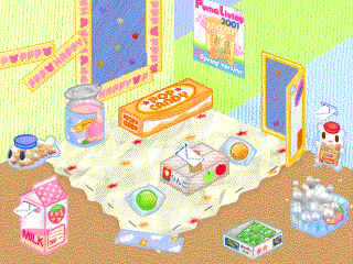 パステル屋3,PostPet,ポストペット,イラスト,illustlation,デザイン,design