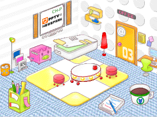 成長部屋3,PostPet,ポストペット,イラスト,illustlation,デザイン,design